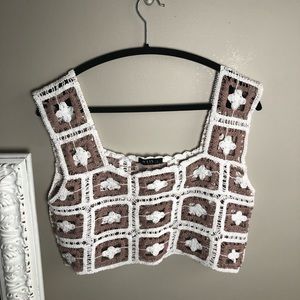 Cute crochet top by Julia by Love